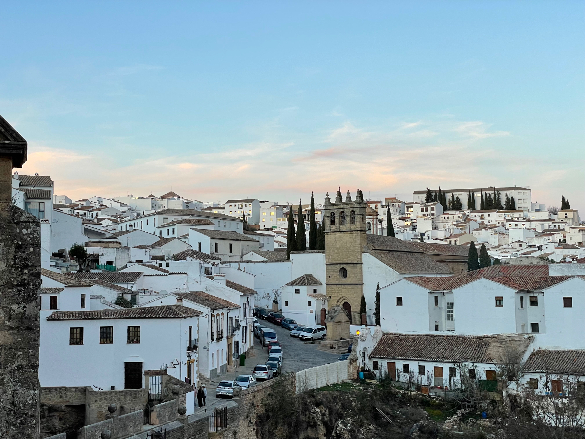 White village in Spain